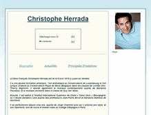 Tablet Screenshot of christopheherrada.livretpartition.com