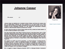 Tablet Screenshot of johannecassar.livretpartition.com